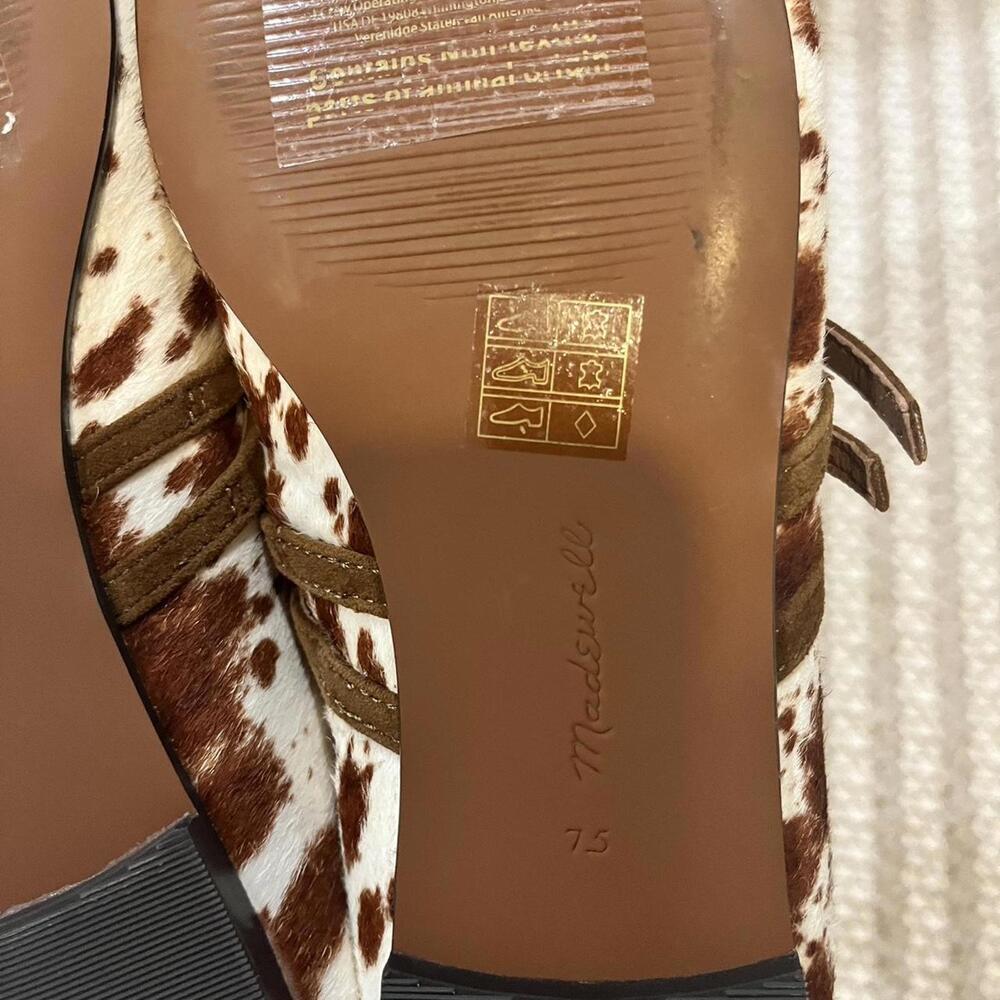 Madewell The Greta Double-Strap Ballet Flat in Russet Multi - Picture 6 of 6